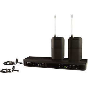 Shure BLX Series Dual Lavalier Microphone Wireless System BLX188/CVL-J10