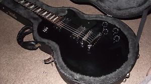 2004 Gibson Les Paul Studio - Black Gloss and Chrome - w/ OHSC