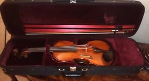 2006 Albert Nebel 4/4 VIOLIN, w/Meisel BOW, Kun SHOULDER REST (The Super Rest) +
