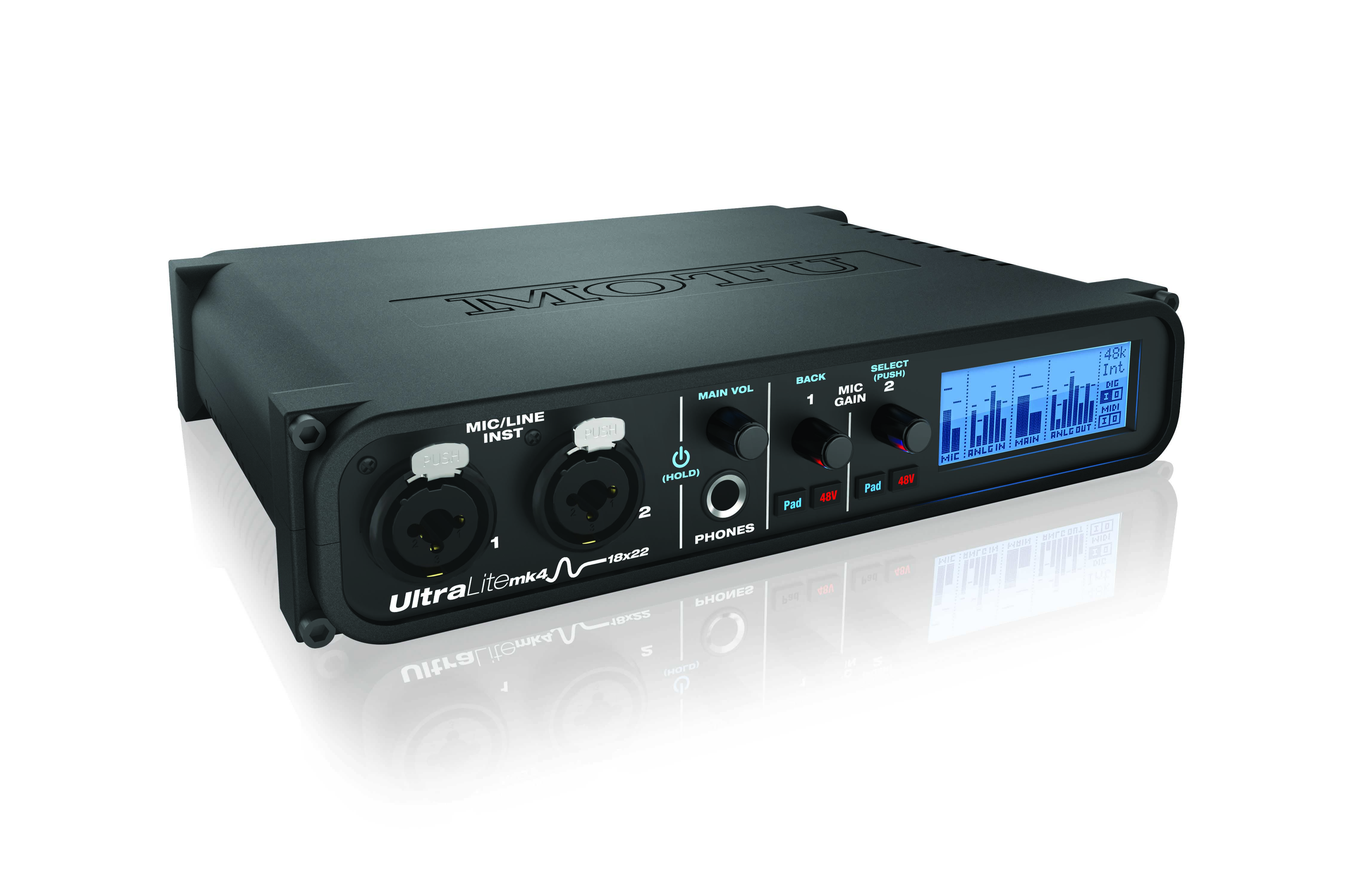 Motu UltraLite MK4 RETOURE - 18x22 USB Audio-Interface