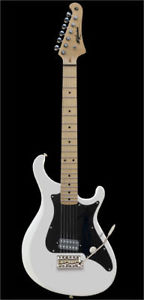Exlusive 'Eruption' Guitar Ash Body in White with SD Custom '78 PU