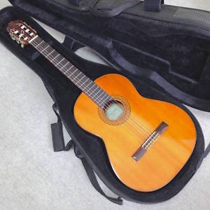 Beautiful Grand Shinano GS180 Concert Classical Guitar w/Case - FREE SHIPPING