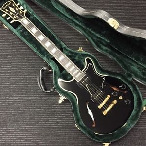 Seventy Seven Guitars ALBATROSS CTM-S Black Guitar From JPAN Free shipping