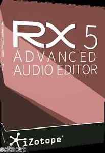 New iZotope RX5 RX 5 Advanced Complete Audio Repair Enhancement Mac/PC
