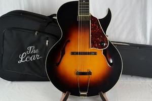 THE LOAR LH-650 VS ACOUSTIC ELEC, HAND-CARVED SLD WOOD w/ CASE, Int'l Buyer Wel