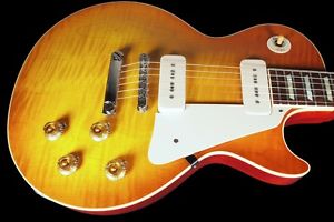 2014 GIBSON LES PAUL 1956 CUSTOM SHOP 56 GLOSS R6 ~ FLAME TOP ~ PAGE 93 BURST