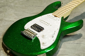 MUSIC MAN Silhouette Special Emerald Green Sparkle, Electric guitar, f0378