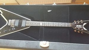 Dean Razorback V Two Tone Silver