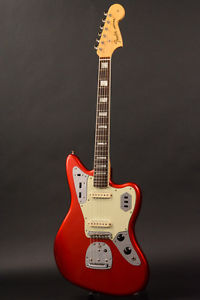 Fender USA 50th Anniversary Jaguar Candy Apple Red FreeShipping Used #G224