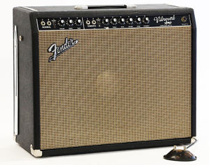 1964 FENDER VIBROVERB VINTAGE TUBE GUITAR AMPLIFIER AMP VIBROLUX DELUXE REVERB