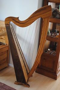 31 String Celtic Harp Handmade