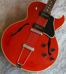 [USED] Gibson ES-135 Cherry 1995, hollow body type Electric guitar, f0319