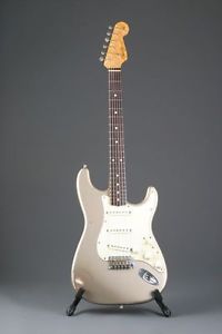 Fender Custom Shop '62 Stratocaster Vince Cunetto Relic 1997 Inca Silver RARE!