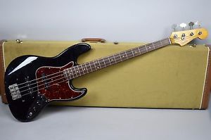 1963 Fender Jazz Electric Bass Guitar Vintage American Black PRE CBS w/HSC USA