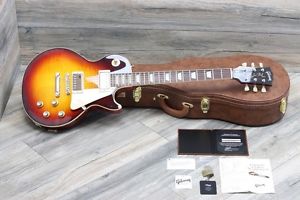 MINTY! 2016 Gibson Les Paul Standard Historic Darkburst 1960 Reissue