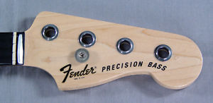 2013 Fender Tony Franklin Fretless Precision Bass Neck  American USA Fret less