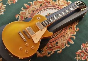 Free Shipping Used Gibson Custom Shop Historic Collection 1957 Les Paul Gold