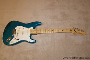 1984-87 MIJ Japan Fender Squier E7 Stratocaster Lake Placid Blue 50's RI Gigbag!