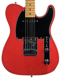 Fender Japon Jerry Donahue Telecaster Rouge,avec Gator Tweed Boîtier d'occasion