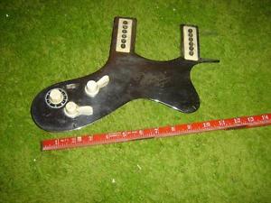 VINTAGE 1950'S GERMAN MADE HOPF GUITAR PICKUP ASSEMBLY, RARE add-on for ARCHTOP