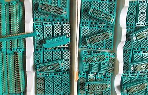 Lot of 79 EDAC ELCO Connectors with fixed nut New 8106 4152 41 56 PIN