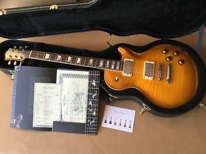 Nik Huber 1959 Orca Flame Top lemon Burst guitar