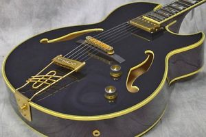 Ibanez PM-100 Pat Metheny Signature Black Electric Guitar Free Shipping