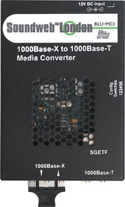 BSS SoundWeb London MC-1 Fiber Optic Media Converter New