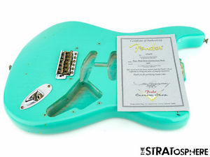 Fender Custom Shop Postmodern Relic Stratocaster BODY+ HARDWARE  Strat Seafoam