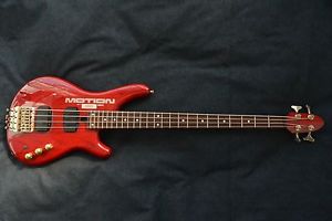 YAMAHA MBII MOTION BASS EARLY MADE IN JAPAN RARE MEDIUM SCALE SEE THRU RED #10