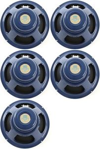 Celestion Blue 12" 15-Watt Alnico Replacement Guitar Sp... (5-pack) Value Bundle