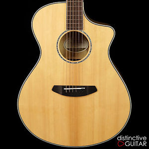 NEW BREEDLOVE PURSUIT EXOTIC CONCERT CE CUTAWAY GUITAR SITKA SPRUCE / MYRTLEWOOD