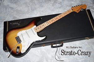 Fender Stratocaster Early '72 Sunburst / 1Strings Used  w/ Hard case