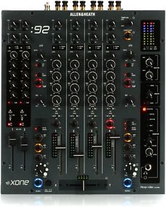 Allen & Heath Xone:92 (6-Ch Pro DJ Mixer w/MIDI)