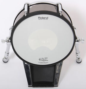 Roland KD-140 14" Electrónico Bombo Gatillo Almohadilla Cabezal Con Malla TD