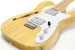 Fender Japan Telecaster Thinline TN72 Natural/M Used Electric Guitar F/S