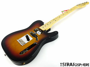 American Standard Fender Tele BODY HARDWARE NECK + TUNERS Telecaster Sunburst