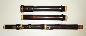 Antique early 19th cent Boxwood T.Prowse Hanway Street London flute / recorder