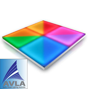 *NEW* Omega LED DANCE FLOOR Brightest Auto or DMX Control Dancefloor 1x1m Panel