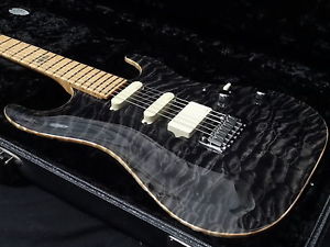 Suhr Carve Top Standard 5A Quilt with White EMG Set Mark Knopfler Pensa Style