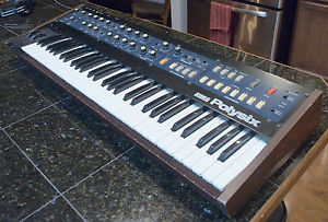 KORG Polysix Polyphonic Analog Synthesizer For Repair or Parts