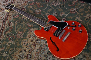 Free Shipping Used Gibson Memphis ES-339 2013 Cherry Electric Guitar