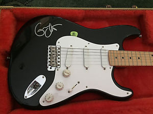 Eric Clapton Signed Fender "Blackie" Stratocaster Guitar Autographed