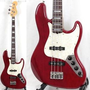 Fender Custom Shop 2004 Custom Classic Jazz Bass Bing Cherry Transparent E-Bass