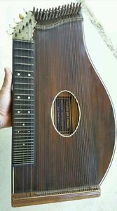 Late 1800's Hartmann Bros. & Reinhard Zither Music Instrument Fast FREE Shipping