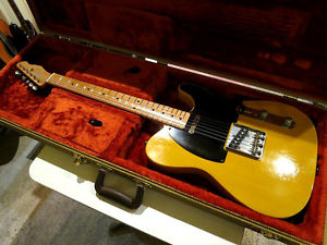 Smitty Custom Guitars Classic Telecaster Relic Guitar Blonde F/S Light Weight