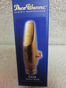 TheoWanne 'GAIA'tenor gold mouthpiece-brand new 'old stock'in box,*6