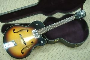 Vintage 1962 Gretsch Anniversary archtop guitar w/case original NR