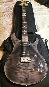 PRS CE custom 24 Black Grey w/tremolo and gig bag