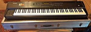 Ensoniq KT-88 / 64 Voice Weighted Action Keyboard/Synthesizer PLUS LM ROADCASE!!
